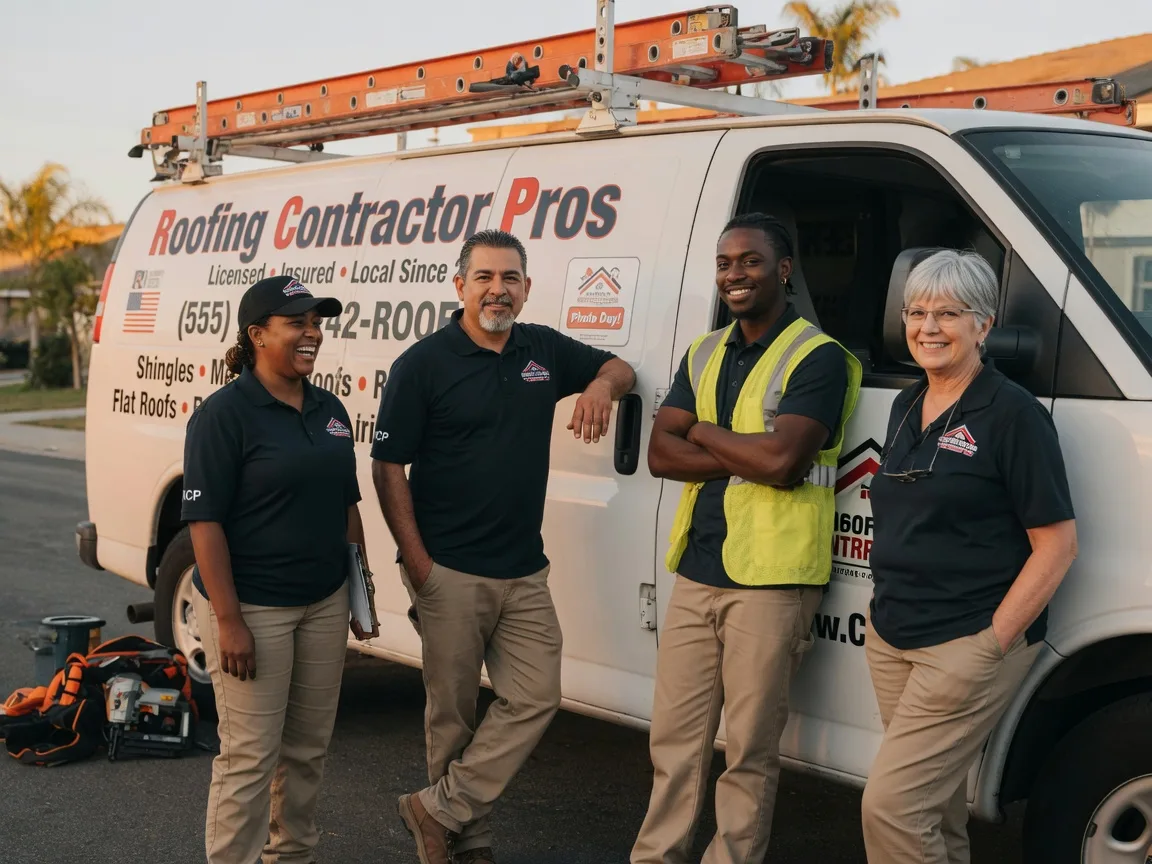 Local Roofing Contractors company in Brookesmith, TX